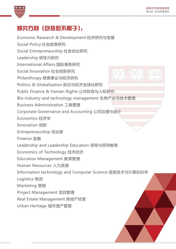 哈佛大学博士后/访问学者项目(图6)